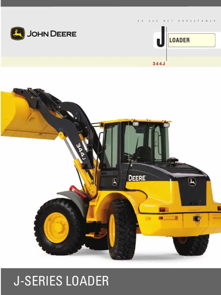 john deere 344 loader specs