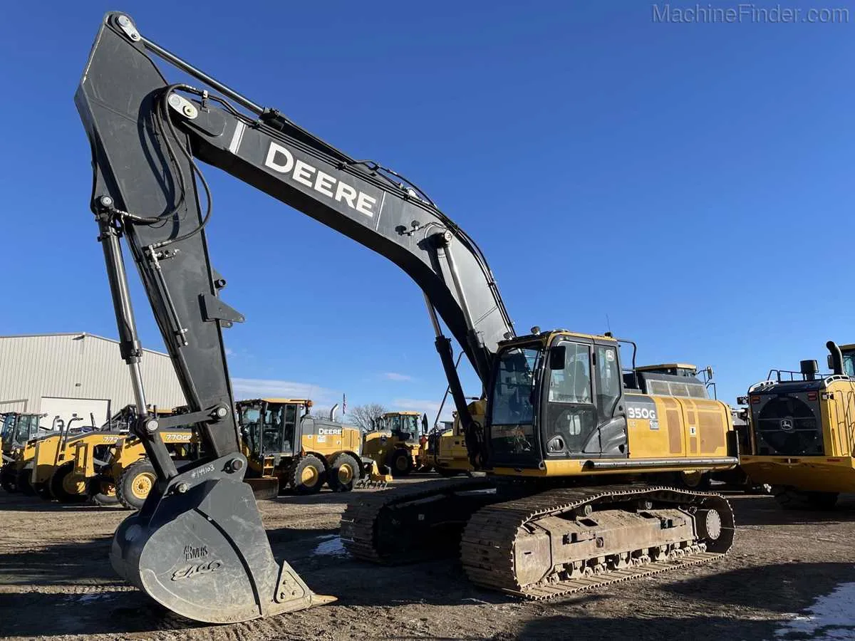 john deere 350g excavator specs