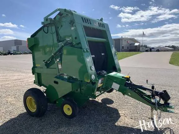 john deere 385 round baler specs