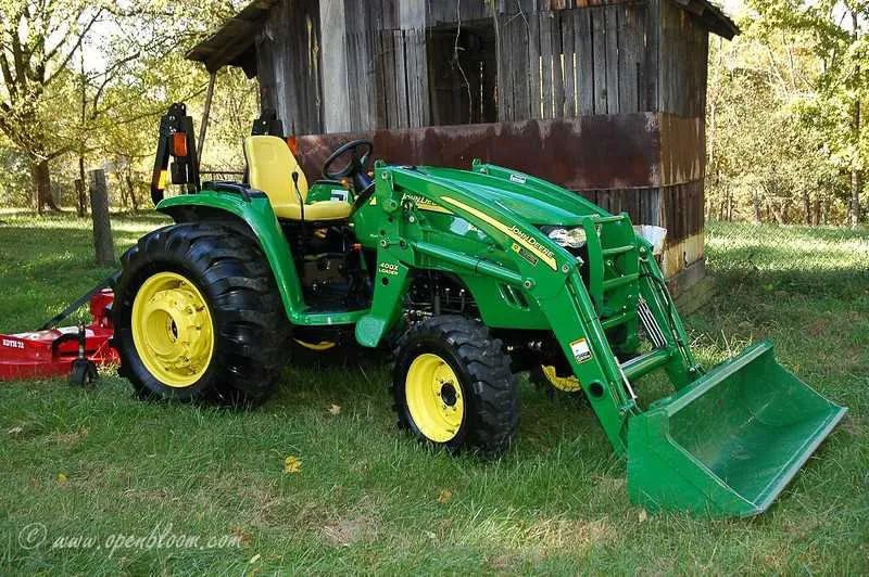 john deere 400x loader specs