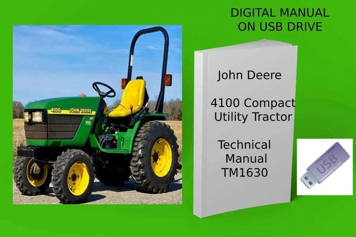 john deere 4100 hst specs