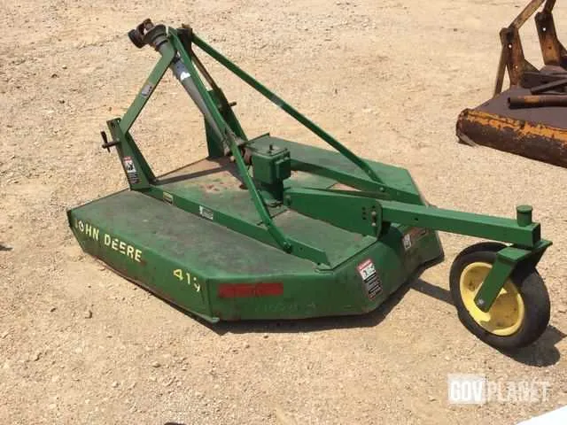 john deere 413 brush hog specs