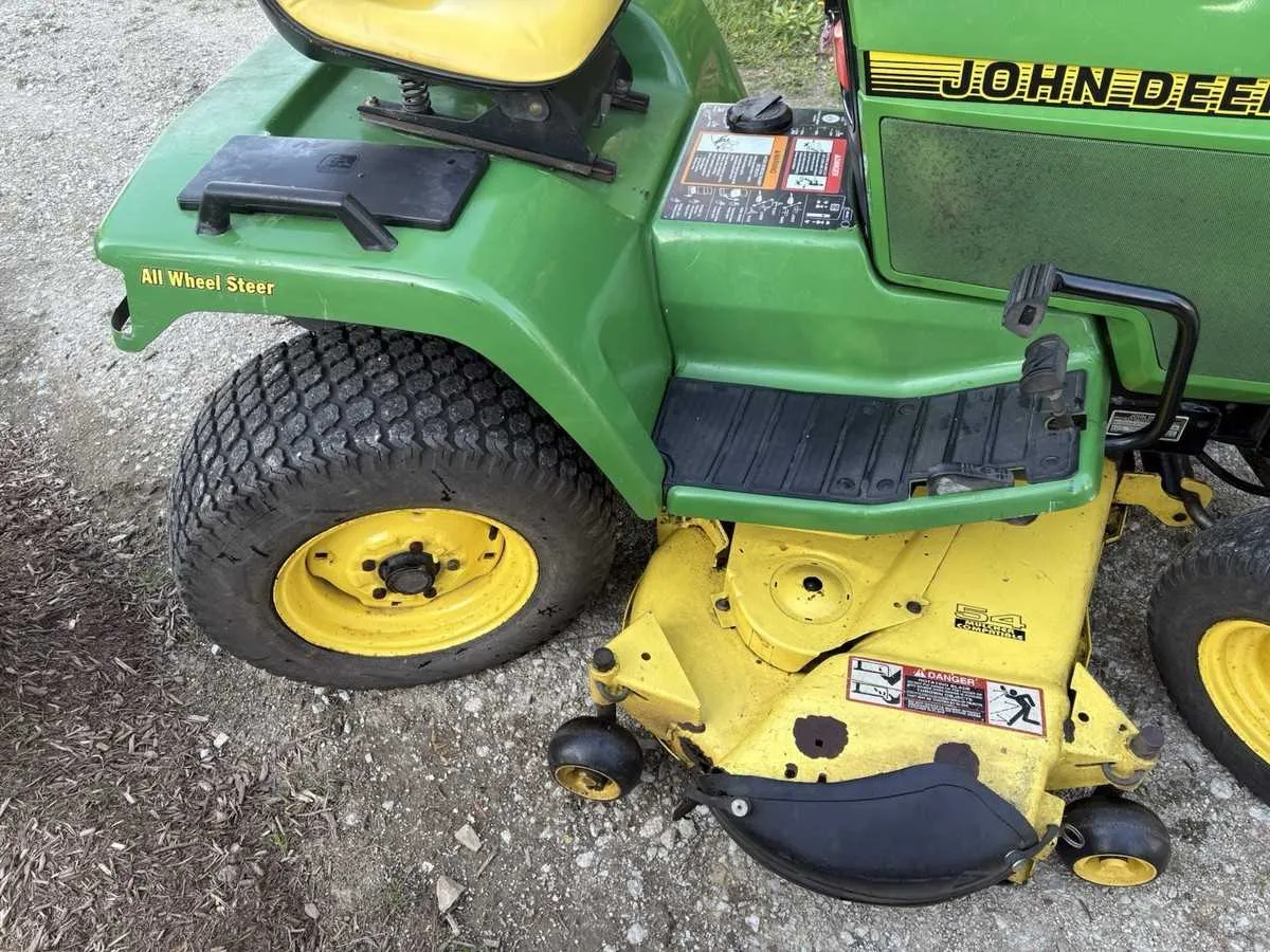 john deere 425 aws specs