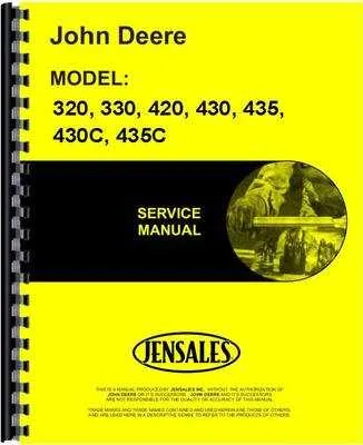 john deere 430c specs