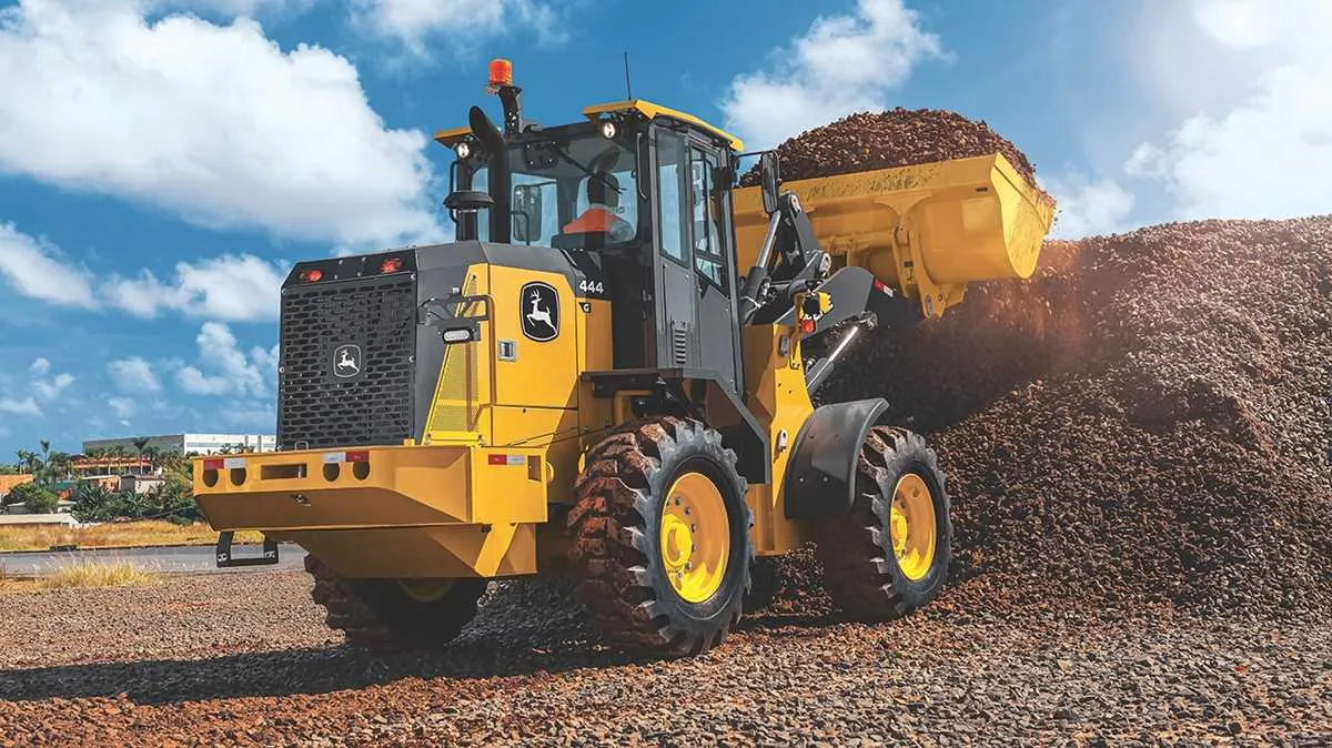 john deere 444g loader specs