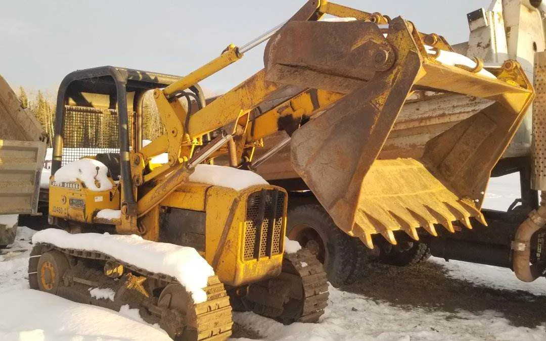 john deere 450 track loader specs