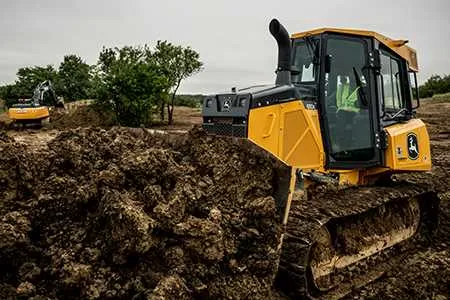john deere 450 track loader specs