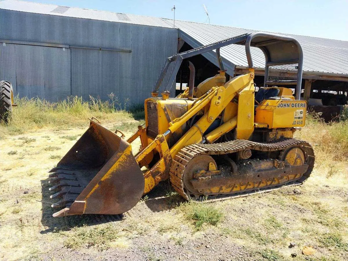 john deere 450b crawler loader specs