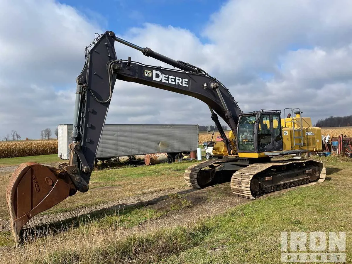 john deere 450d lc specs