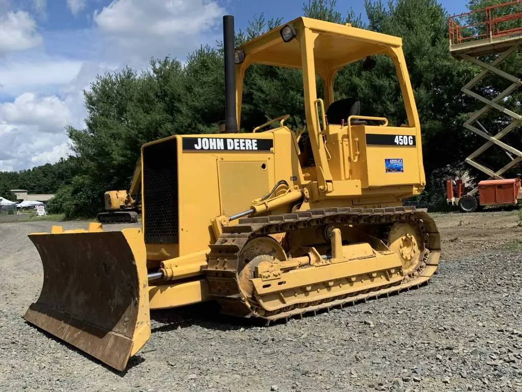 john deere 450g dozer specs