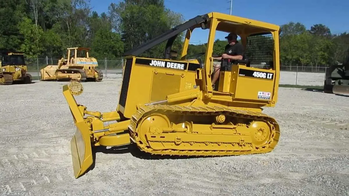 john deere 450g lt dozer specs