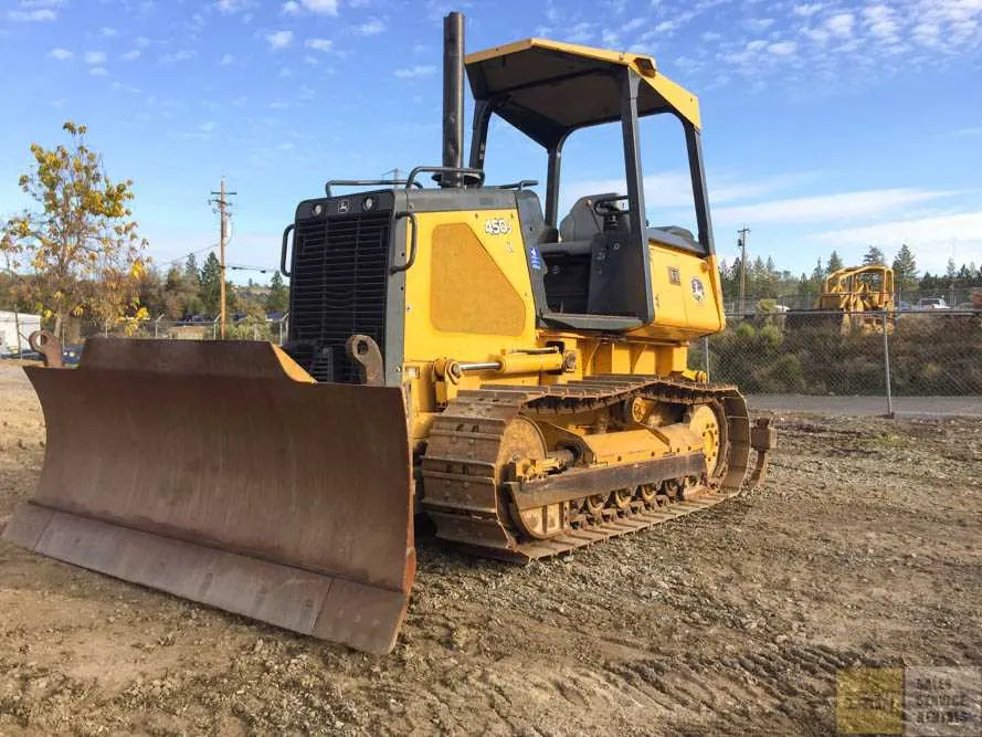 john deere 450j dozer specs