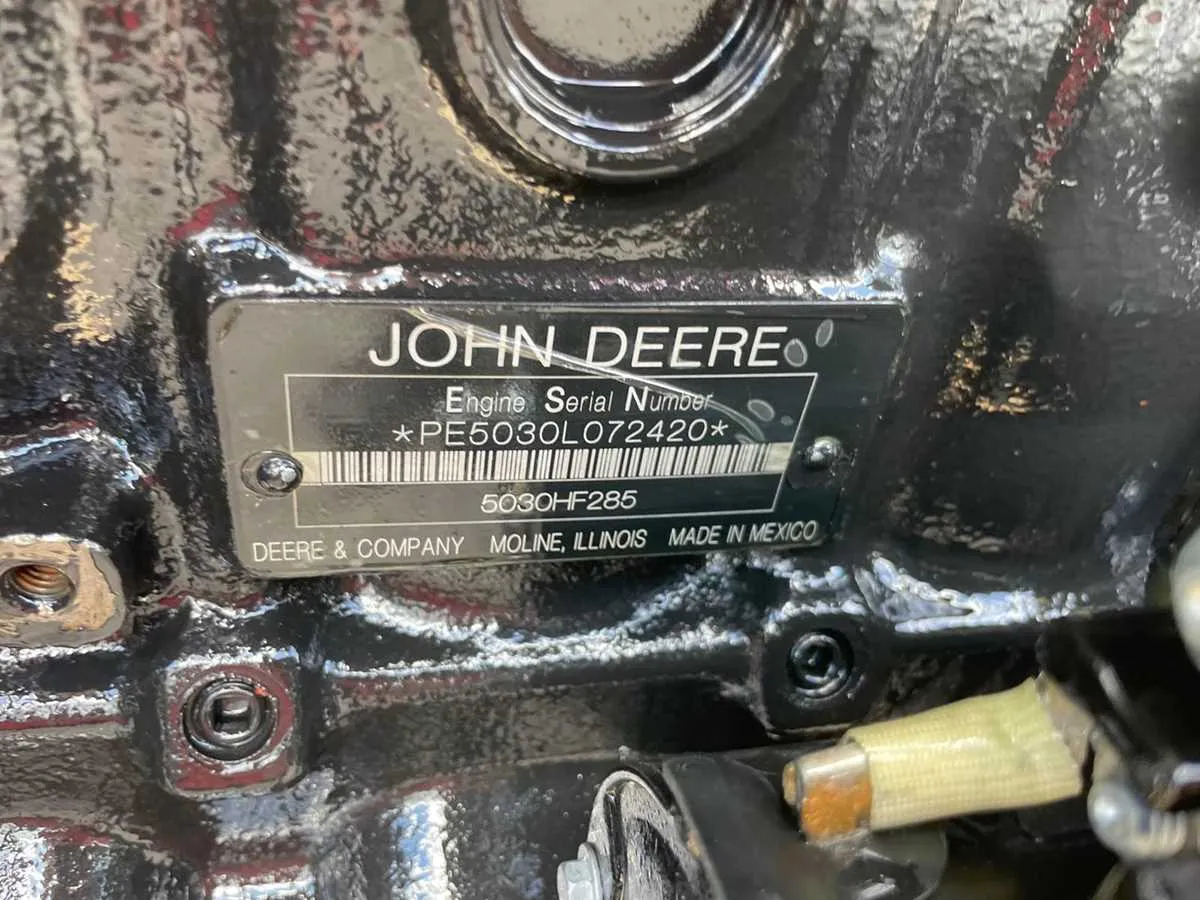 john deere 5030 engine specs