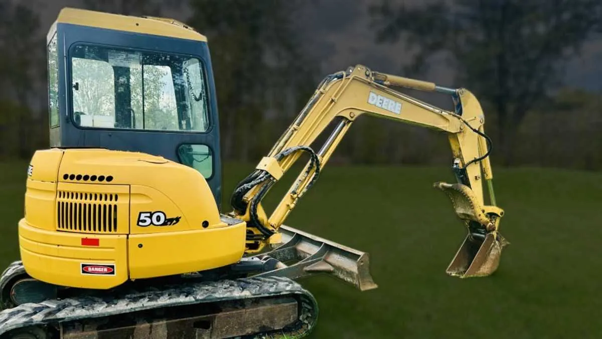 john deere 50c excavator specs