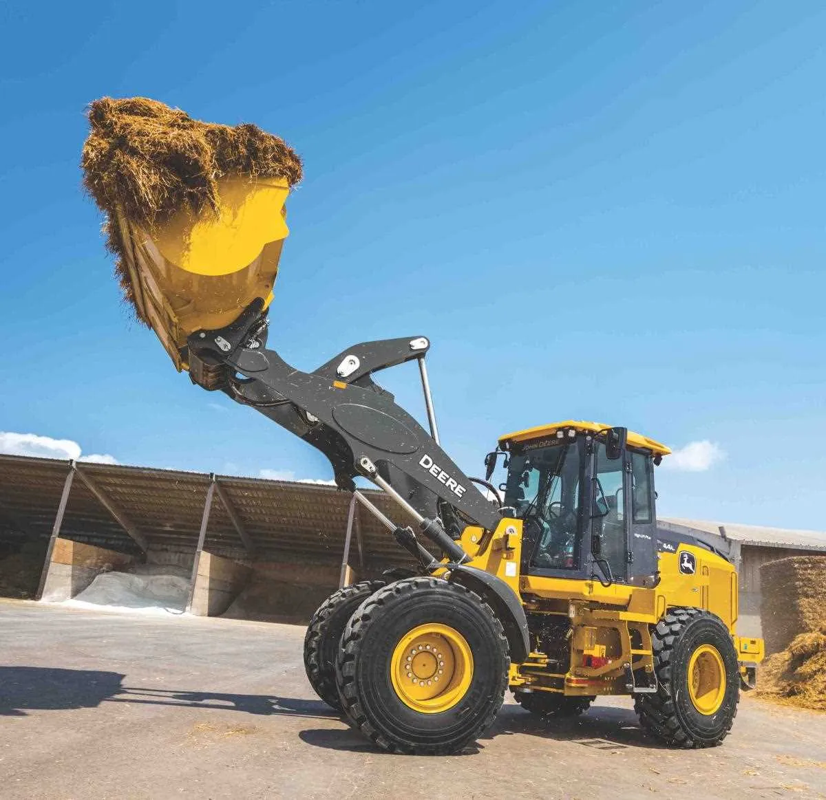 john deere 524 wheel loader specs