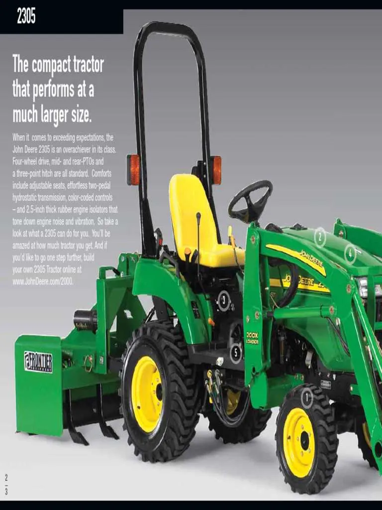 john deere 5503 specs