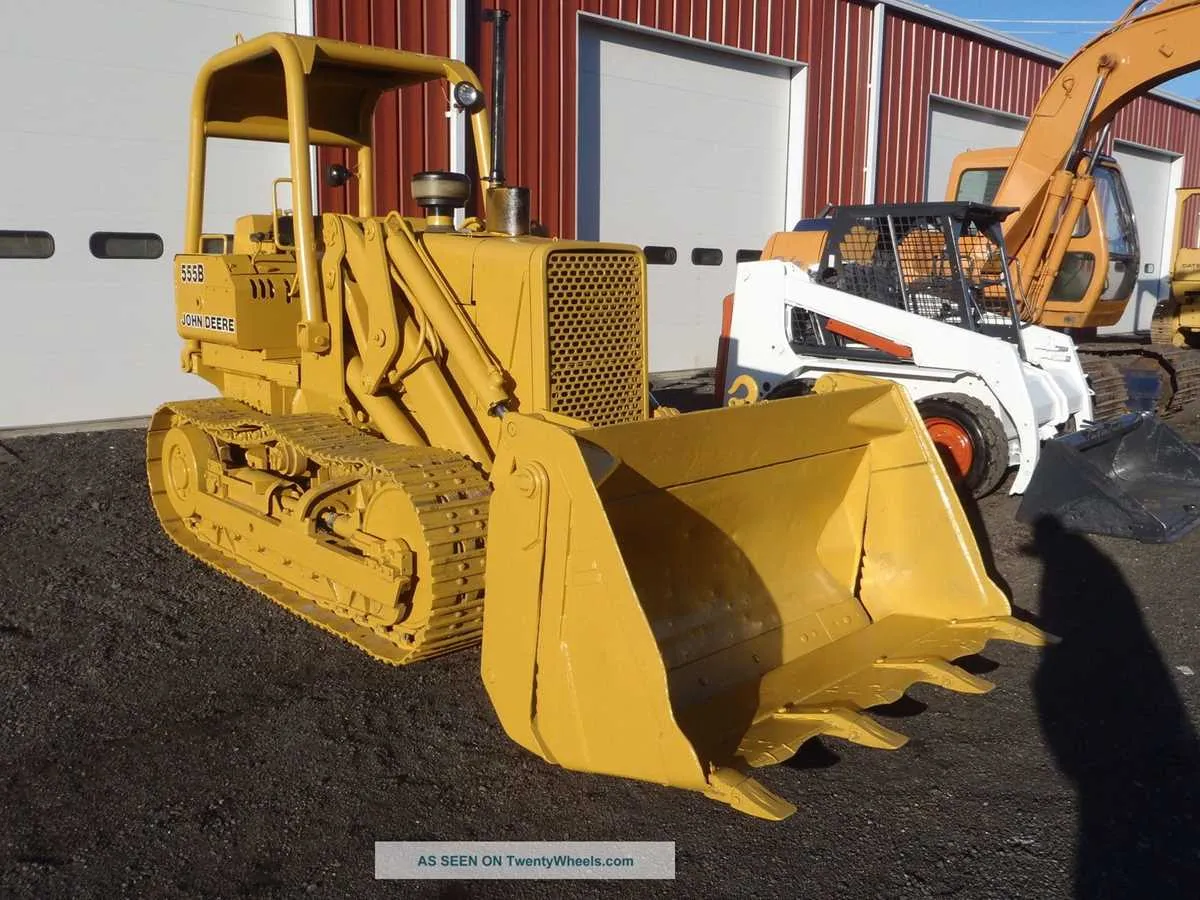 john deere 555b specs
