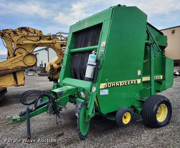 john deere 566 round baler specs