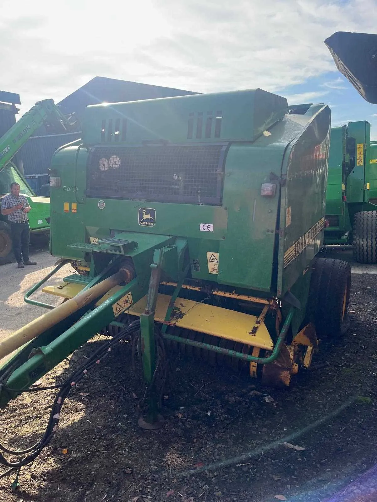 john deere 575 baler specs