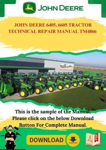 john deere 6405 tractor specs