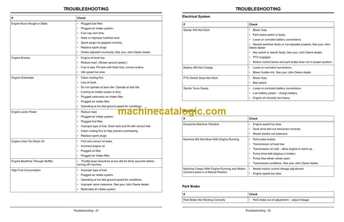 john deere 647 specs