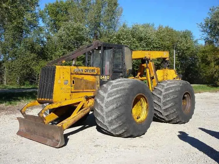 john deere 648 grapple skidder specs