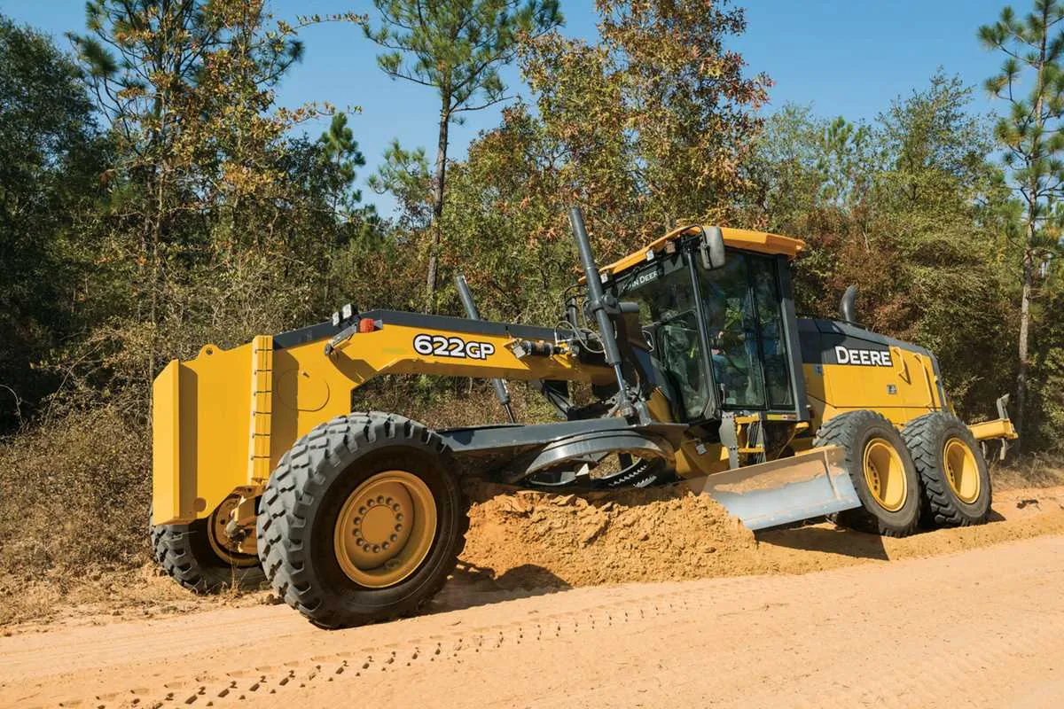 john deere 672g motor grader specs