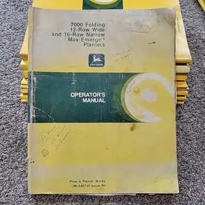 john deere 7000 corn planter specs
