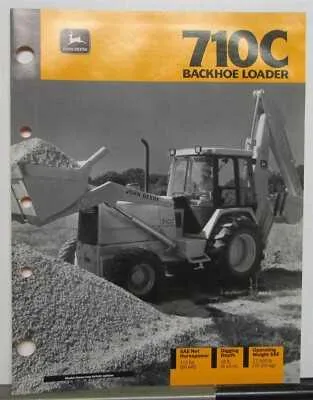 john deere 710c backhoe spec