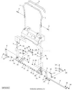 john deere 717a blade specs