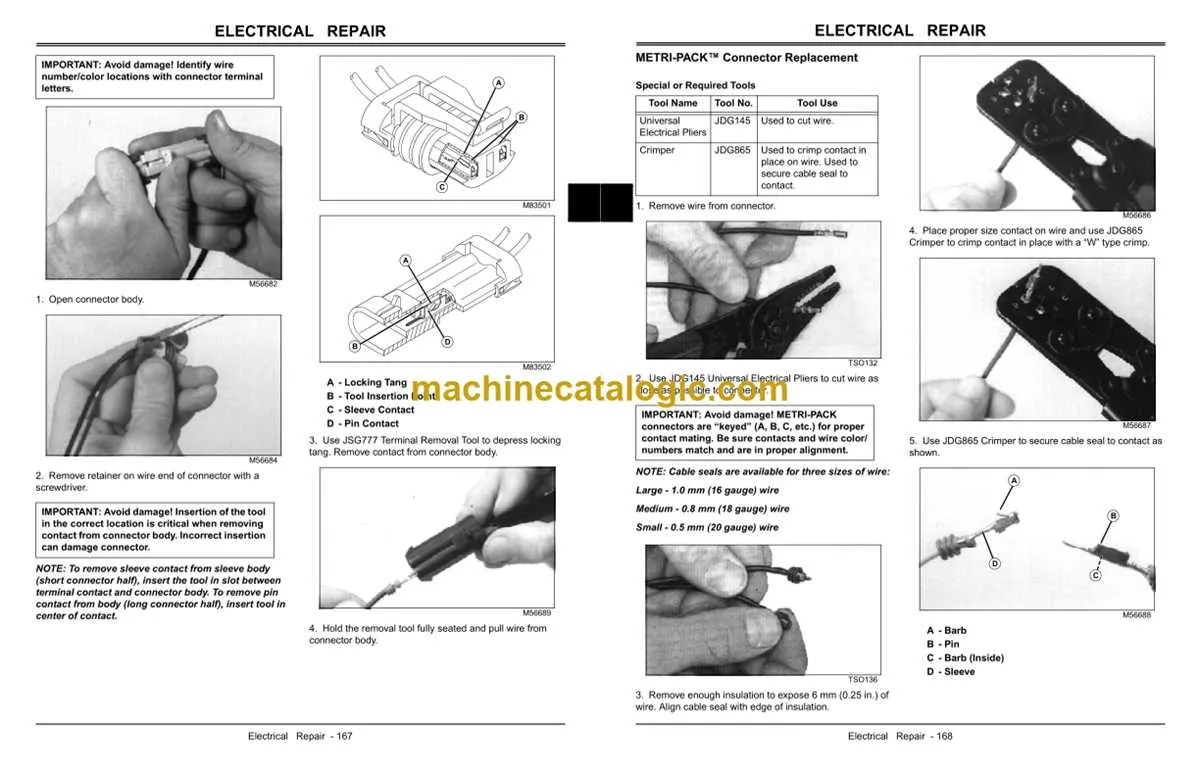john deere 717a specs