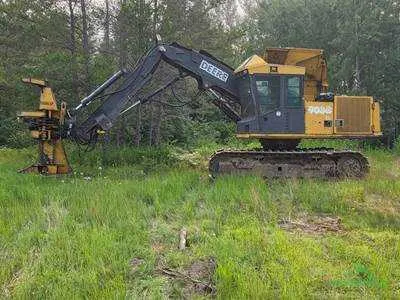 john deere 853g feller buncher specs