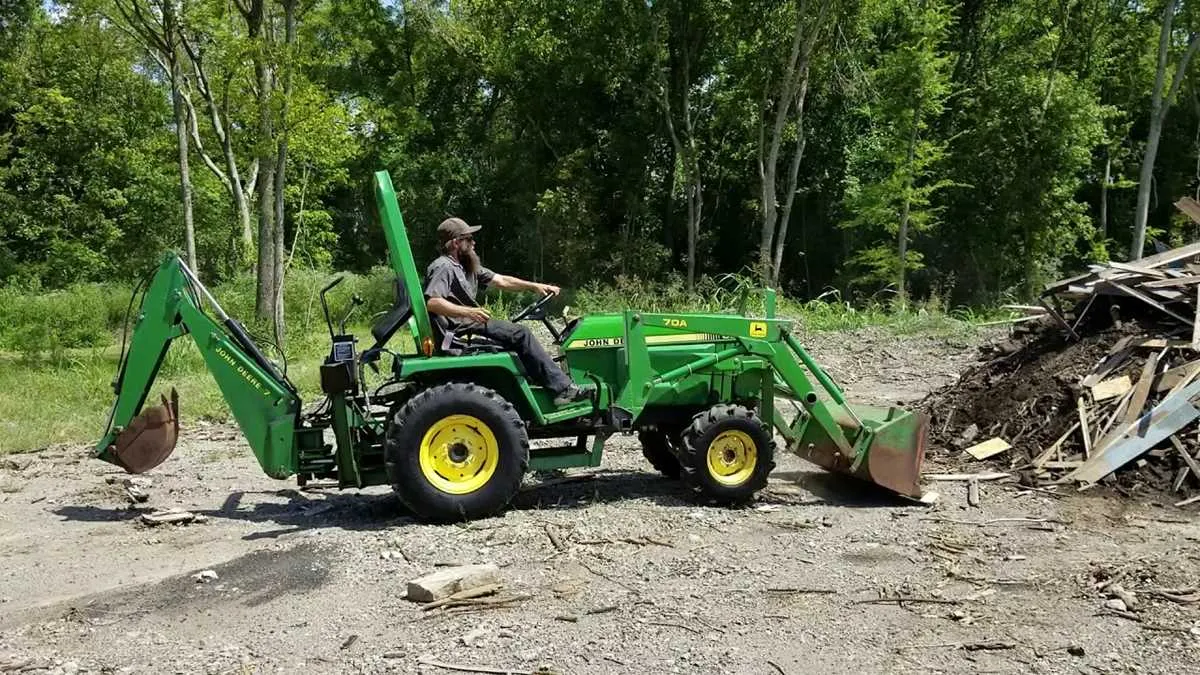 john deere 855 loader specs