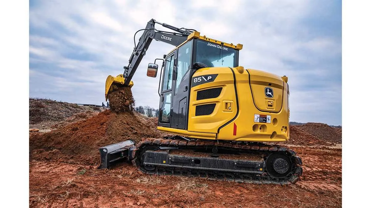 john deere 85g excavator specs