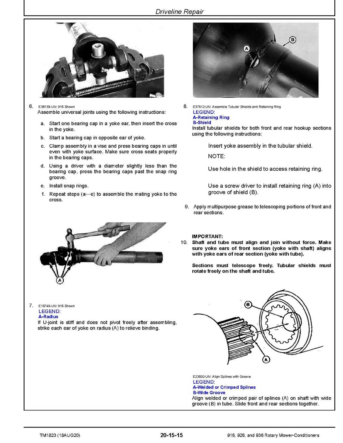 john deere 936 mower conditioner specs
