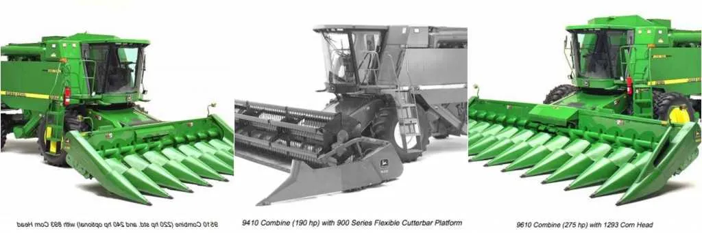 john deere 9510 combine engine specs