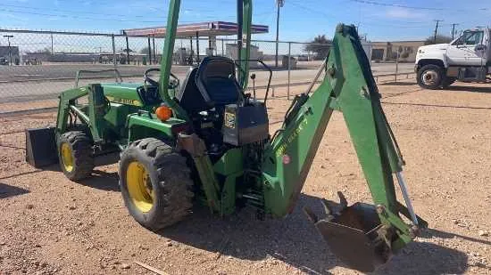 john deere 955 with backhoe specs