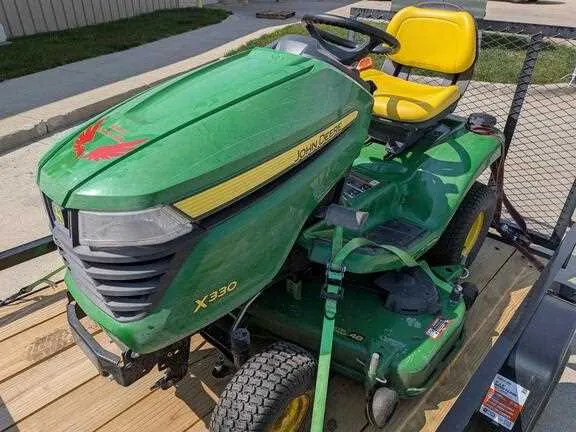 john deere d110 vs x330 specs