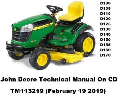 john deere d120 specs