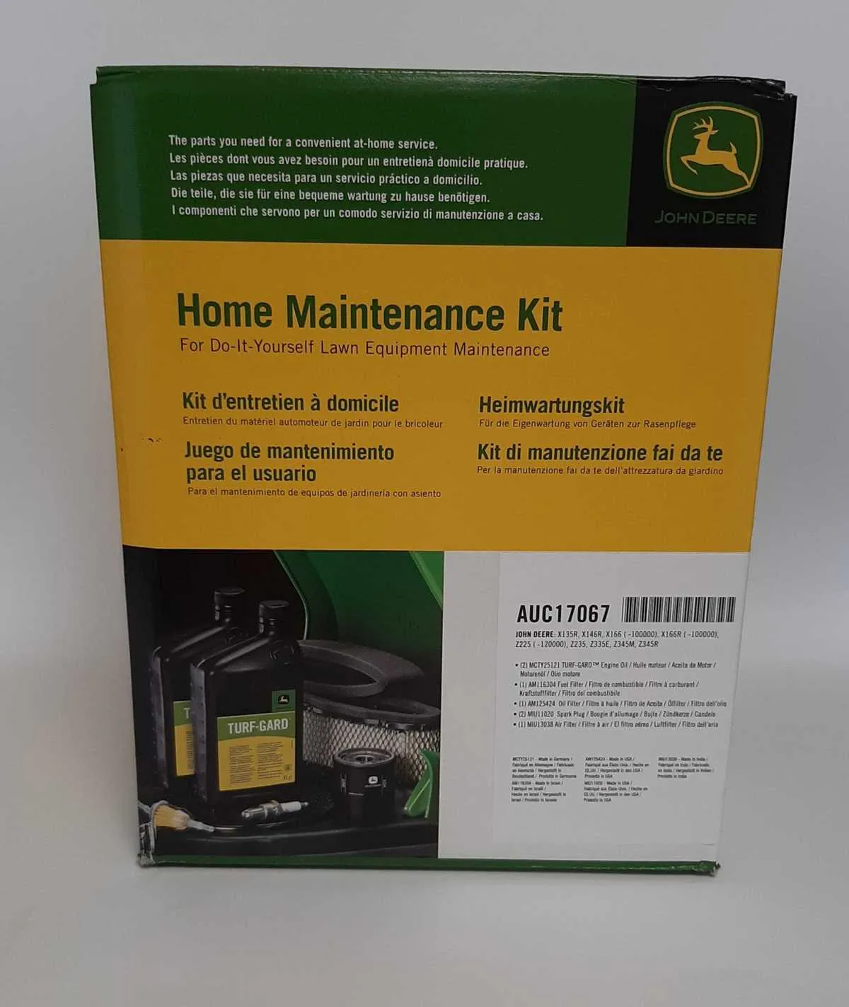 john deere d130 oil specs