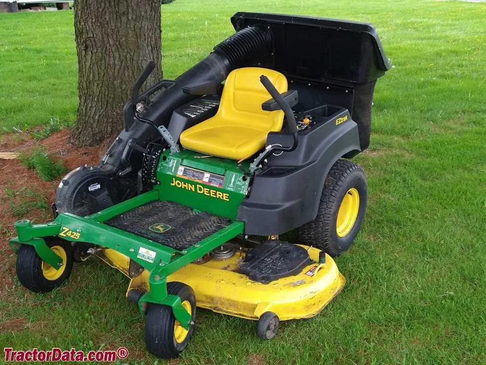 john deere eztrak z425 specs