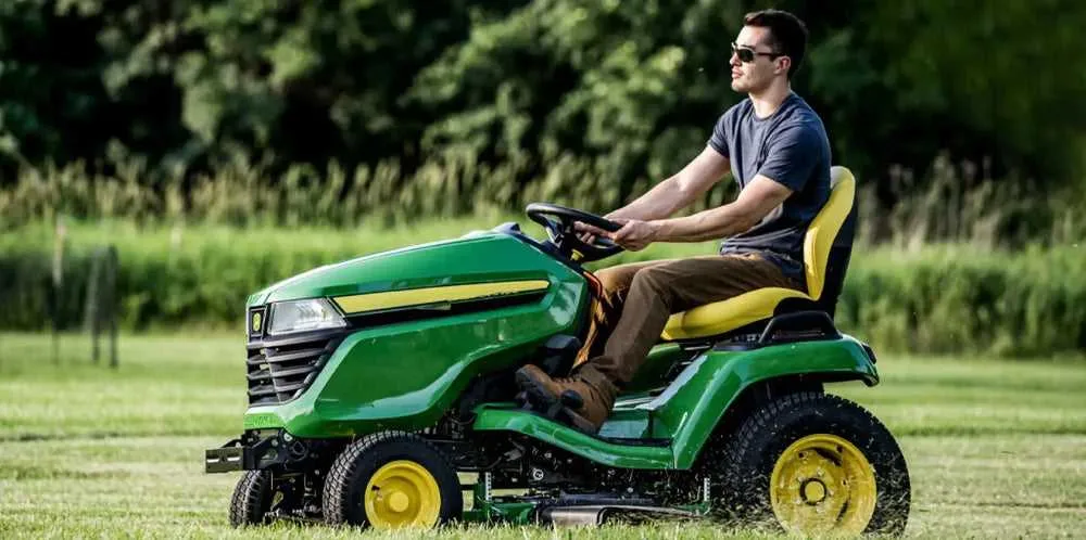 john deere la115 lawn mower specs