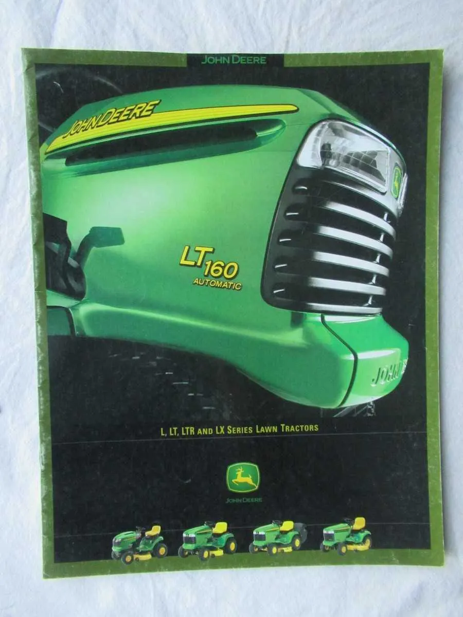 john deere lt160 specs john deere lt160 specs