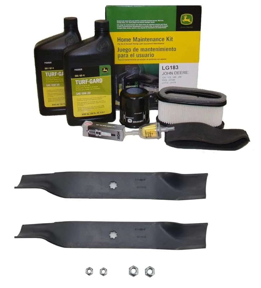 john deere lx176 specs