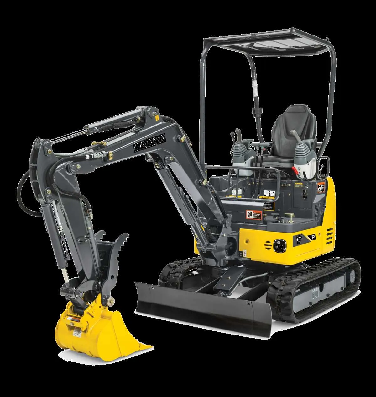 john deere mini excavators specs