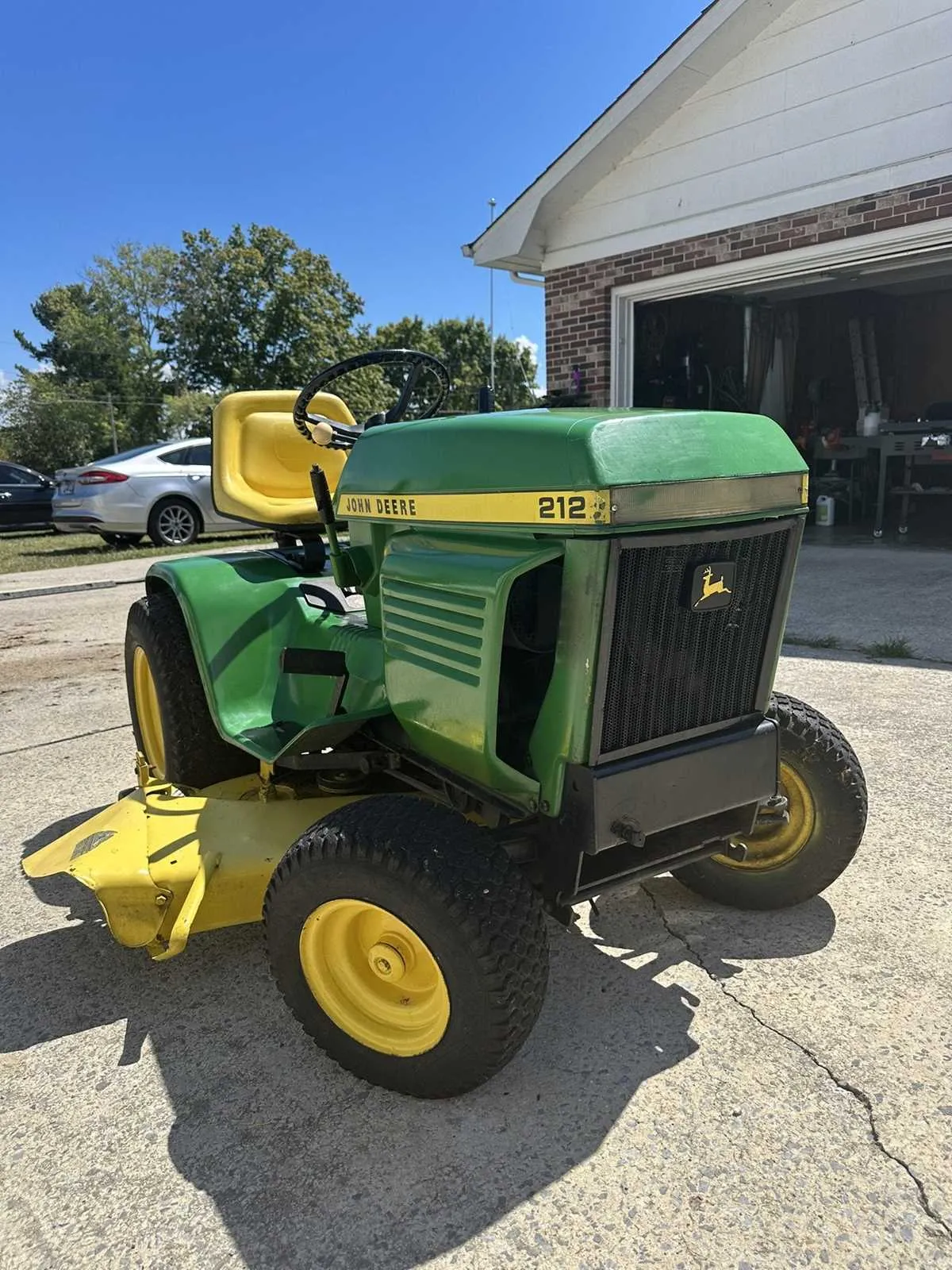 john deere model 212 specs