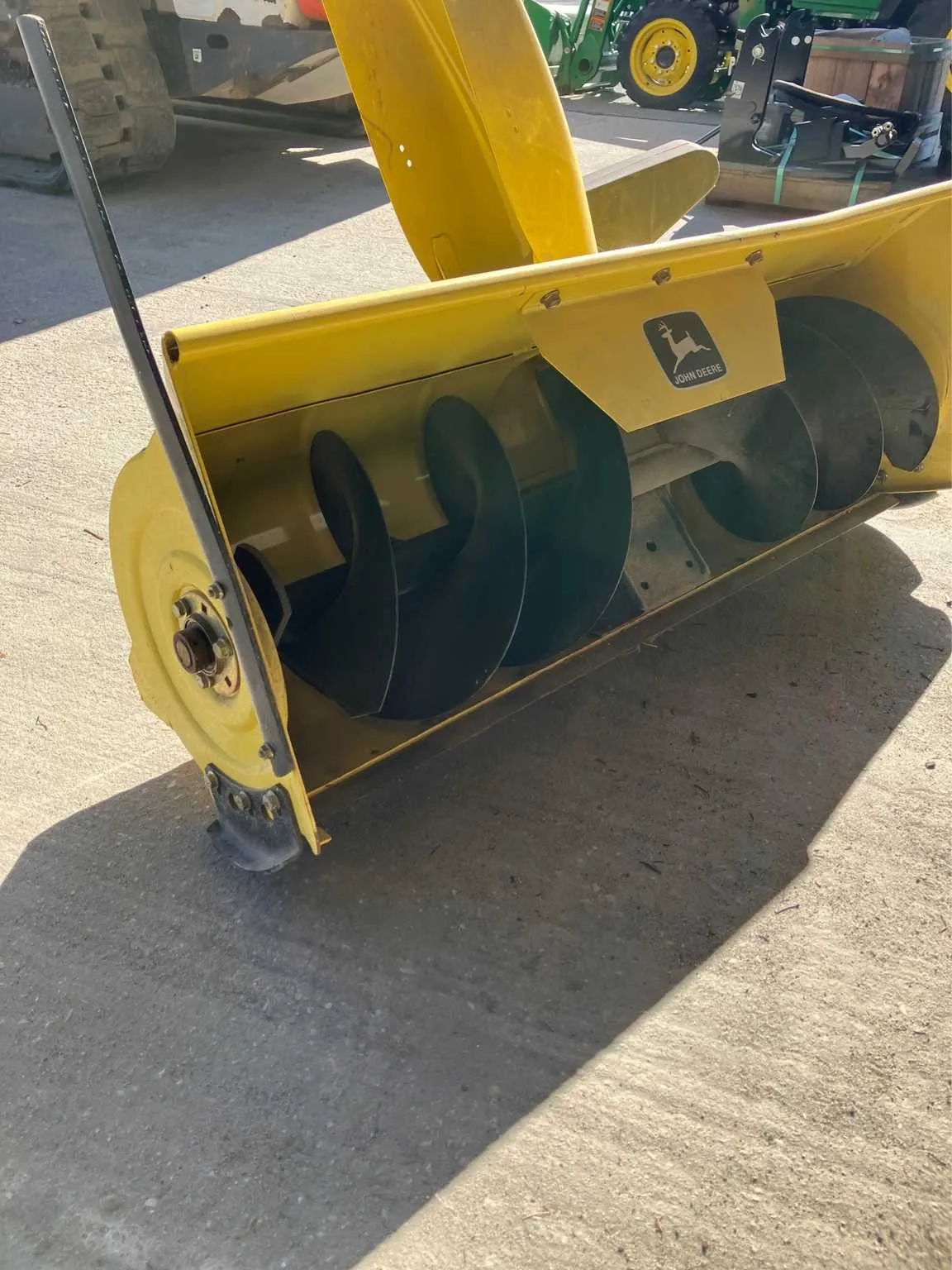 john deere snowblower specs