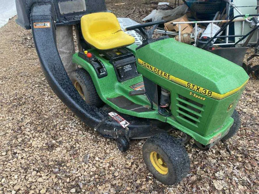 john deere specs stx38