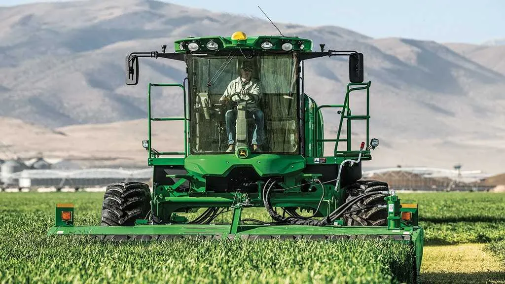 john deere swather specs