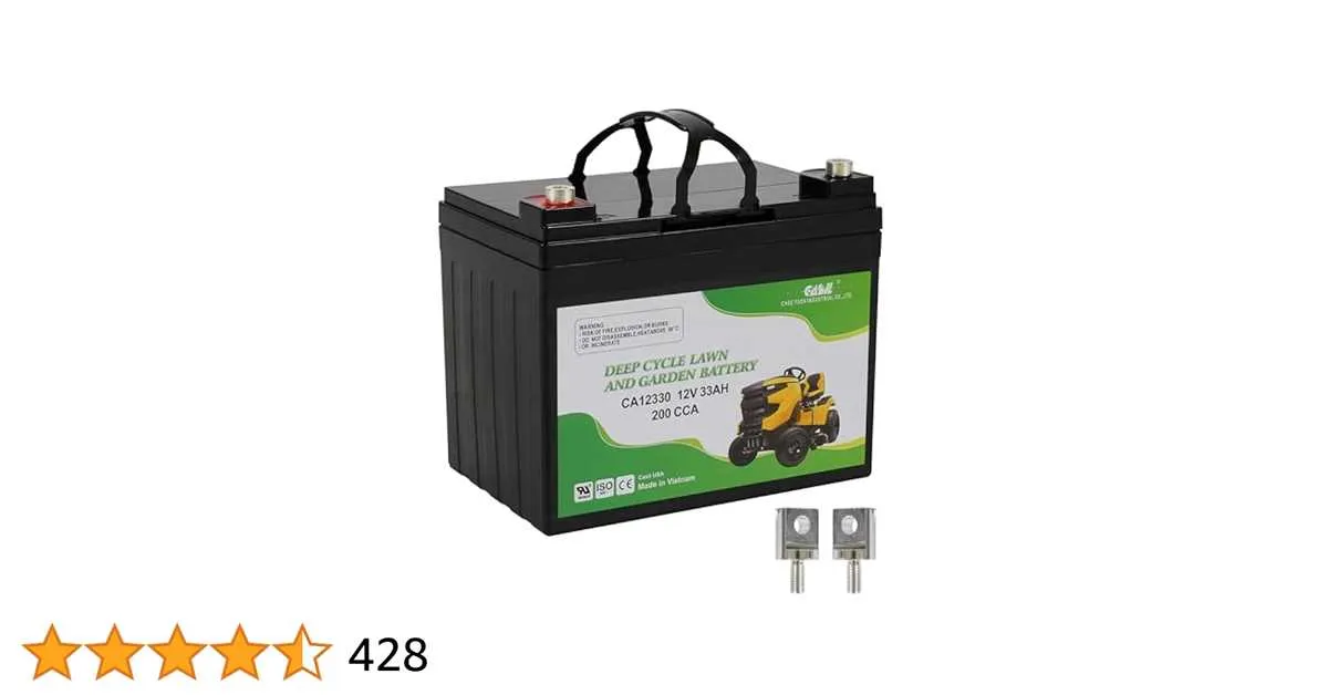 john deere tca25015 battery specs